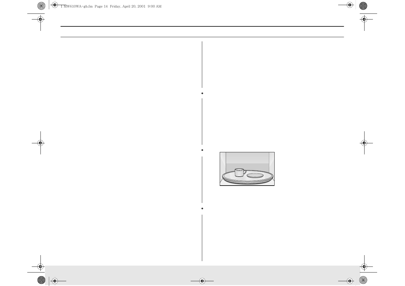 Cooking instructions | Samsung DE68-01685A User Manual | Page 14 / 26
