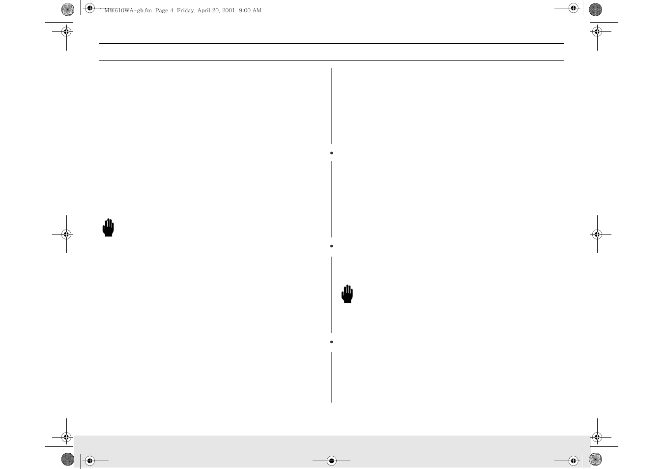 Hese, Nstructions, Warning | Samsung DE68-01685A User Manual | Page 4 / 26