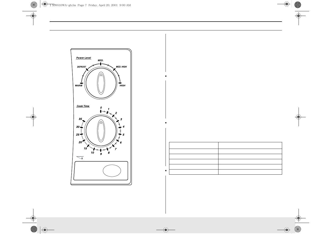 Operation guide | Samsung DE68-01685A User Manual | Page 7 / 26