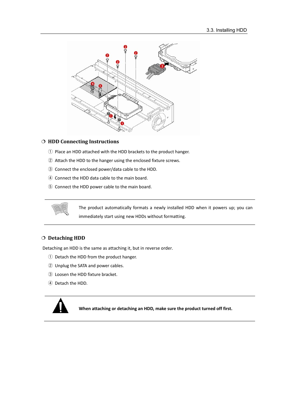 Samsung SVR-470 User Manual | Page 25 / 84