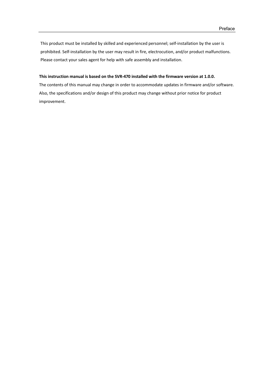 Samsung SVR-470 User Manual | Page 3 / 84