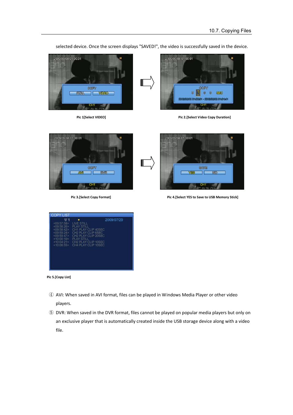 Samsung SVR-470 User Manual | Page 62 / 84