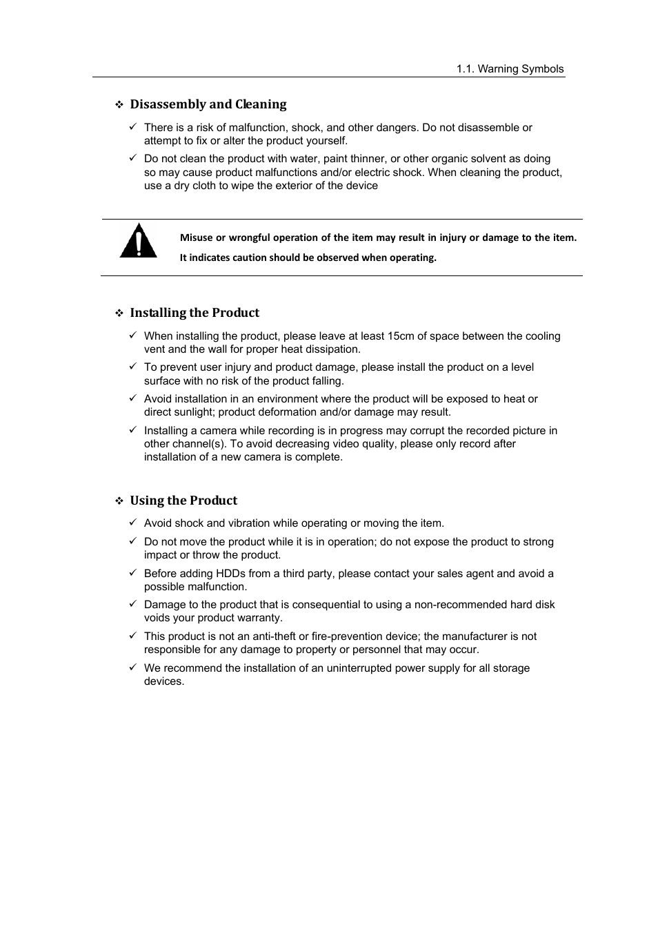 Samsung SVR-470 User Manual | Page 9 / 84