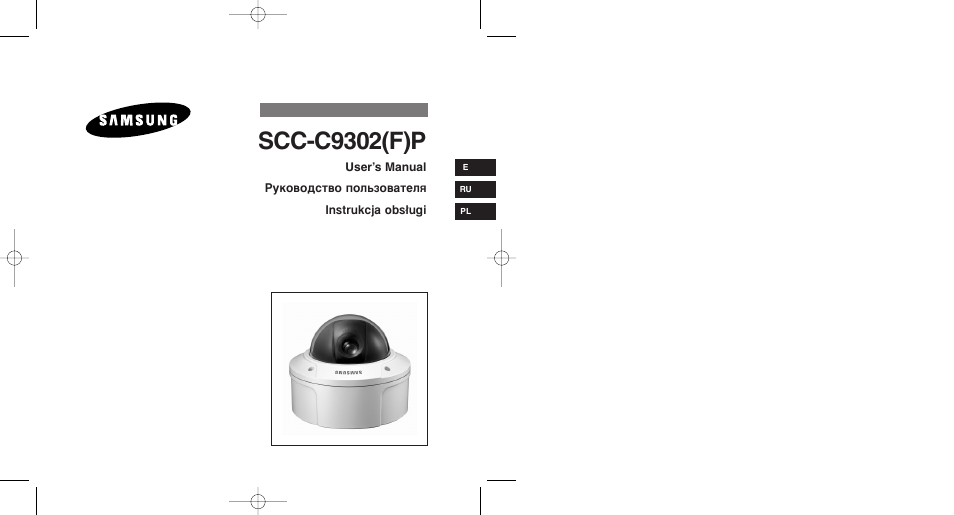 Samsung SCC-C9302(F)P User Manual | 29 pages