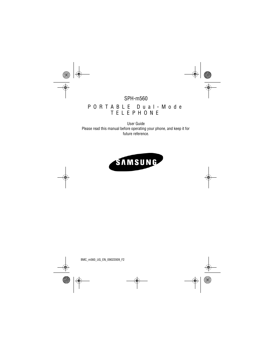 Samsung SPH-M560 User Manual | 117 pages
