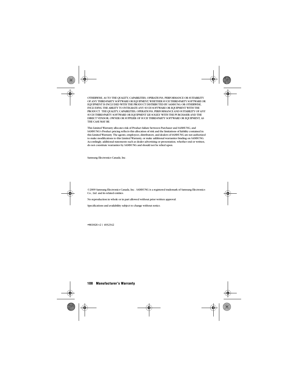Samsung SPH-M560 User Manual | Page 114 / 117