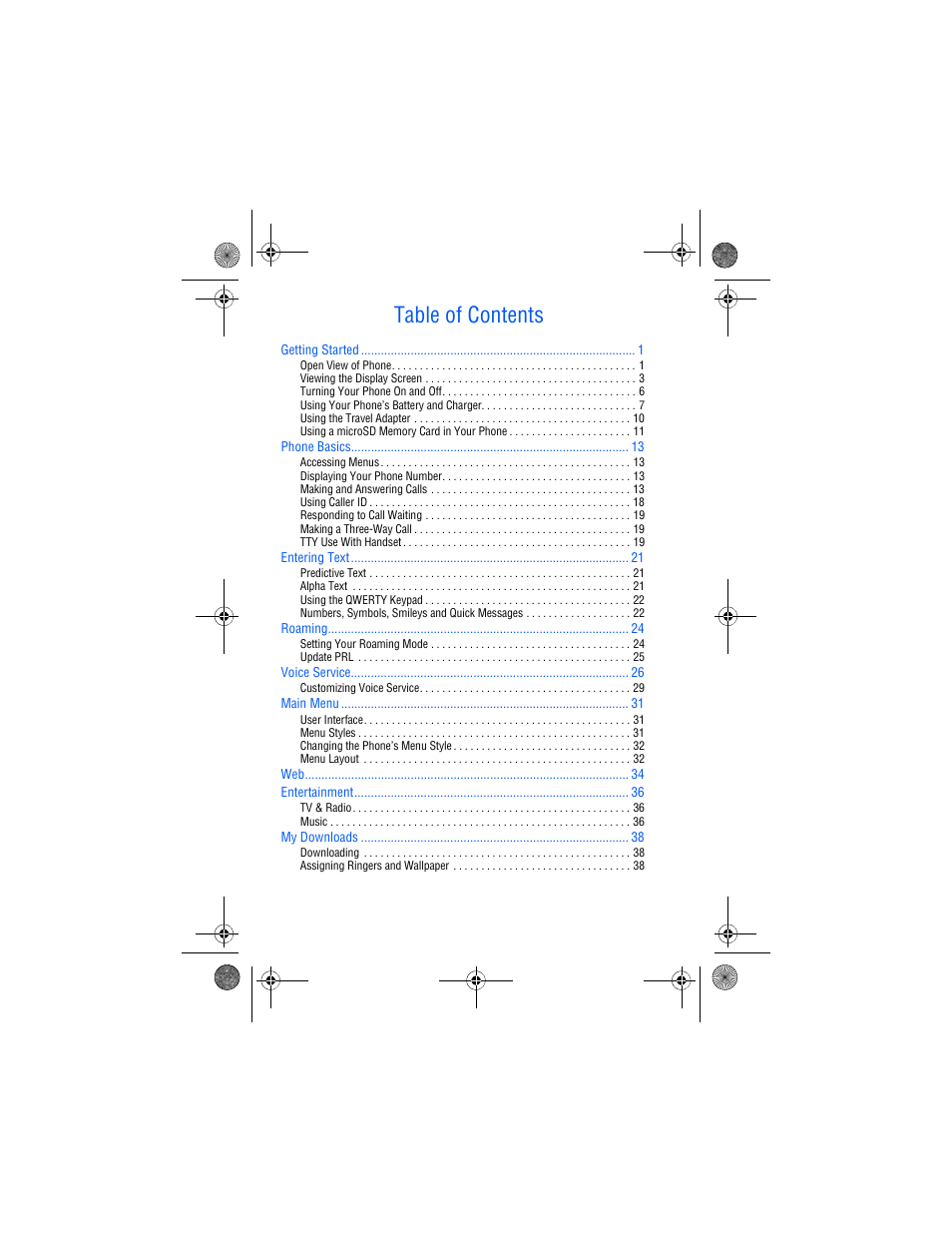 Samsung SPH-M560 User Manual | Page 4 / 117