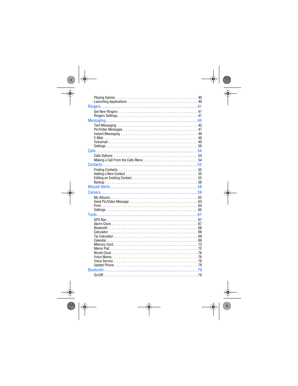 Samsung SPH-M560 User Manual | Page 5 / 117