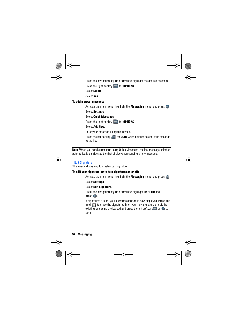 Edit signature | Samsung SPH-M560 User Manual | Page 58 / 117