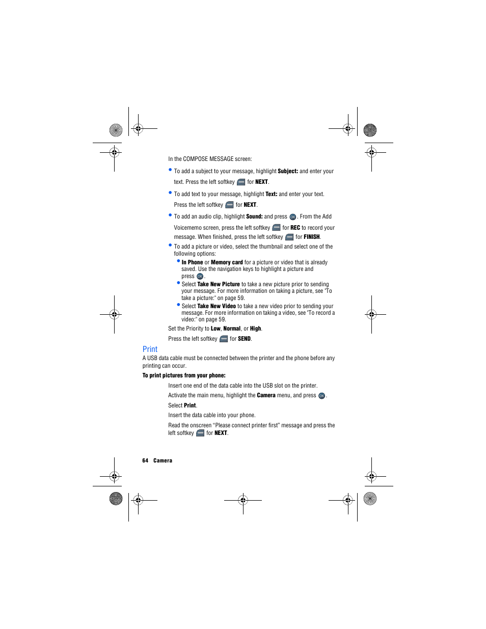 Print | Samsung SPH-M560 User Manual | Page 70 / 117