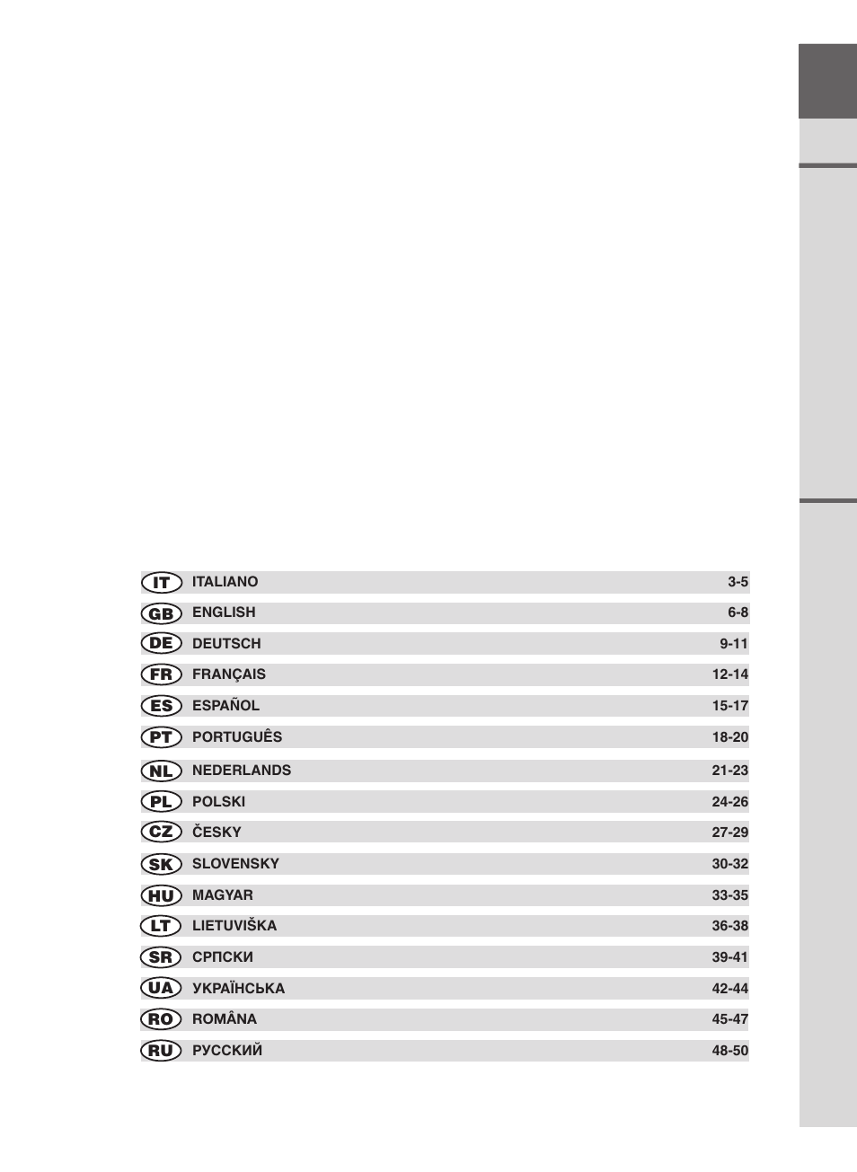 Ardo WDOI1063S User Manual | Page 2 / 52