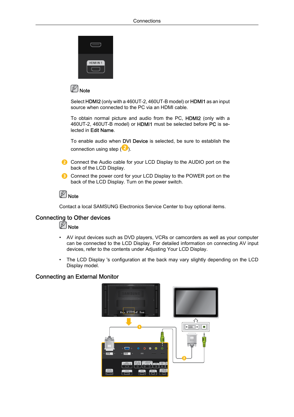 Samsung 460UT-B  QSG User Manual | Page 14 / 26
