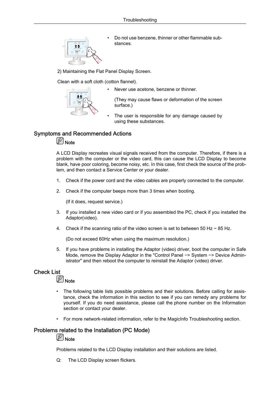 Samsung 460UT-B  QSG User Manual | Page 22 / 26