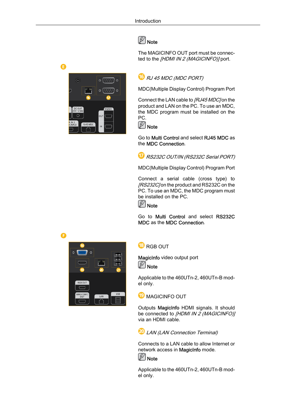 Samsung 460UT-B  QSG User Manual | Page 8 / 26