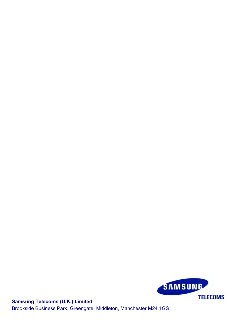 5000 series keysets, Large lcd phones, English english | Samsung 5000 User Manual | Page 8 / 8