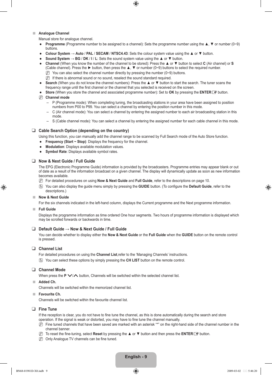 Samsung BN68-01981D-01 User Manual | Page 11 / 38
