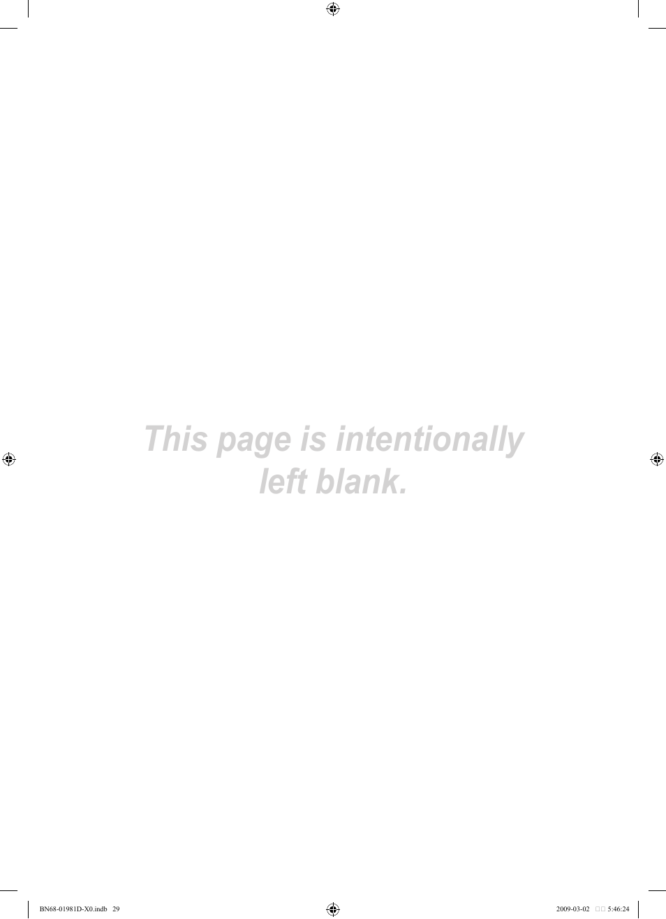 This page is intentionally left blank | Samsung BN68-01981D-01 User Manual | Page 31 / 38