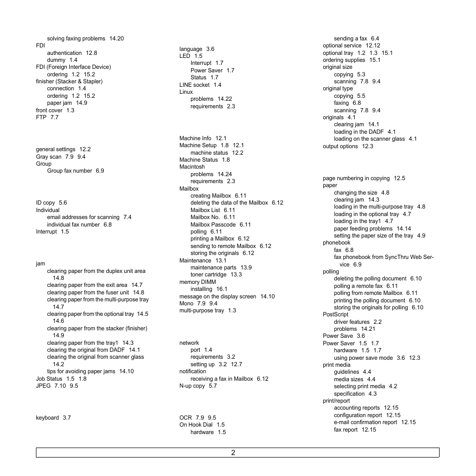 Samsung CLX-8540ND User Manual | Page 156 / 210