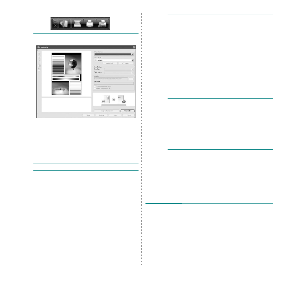 Uninstalling smarthru office, Scanning process with twain- enabled software, Scanning process with twain-enabled software | Samsung CLX-8540ND User Manual | Page 189 / 210