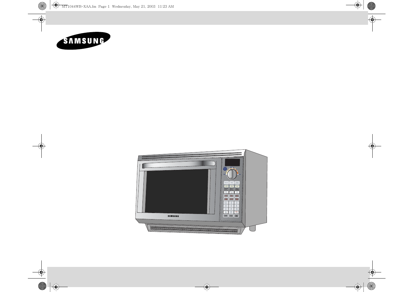 Samsung MT1066SB User Manual | 36 pages