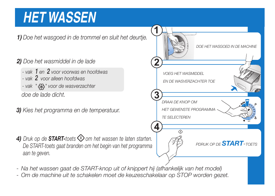 Het wassen | Ardo FL106LY User Manual | Page 40 / 96