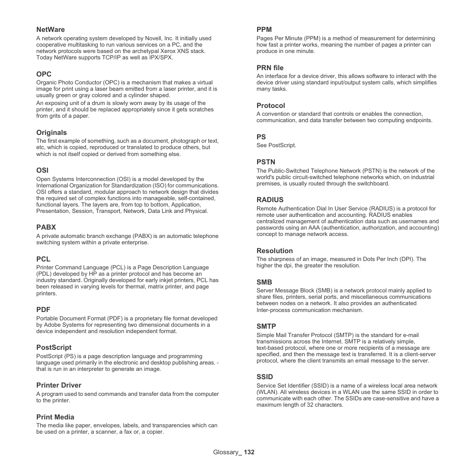 Samsung SCX-5835NX User Manual | Page 132 / 133