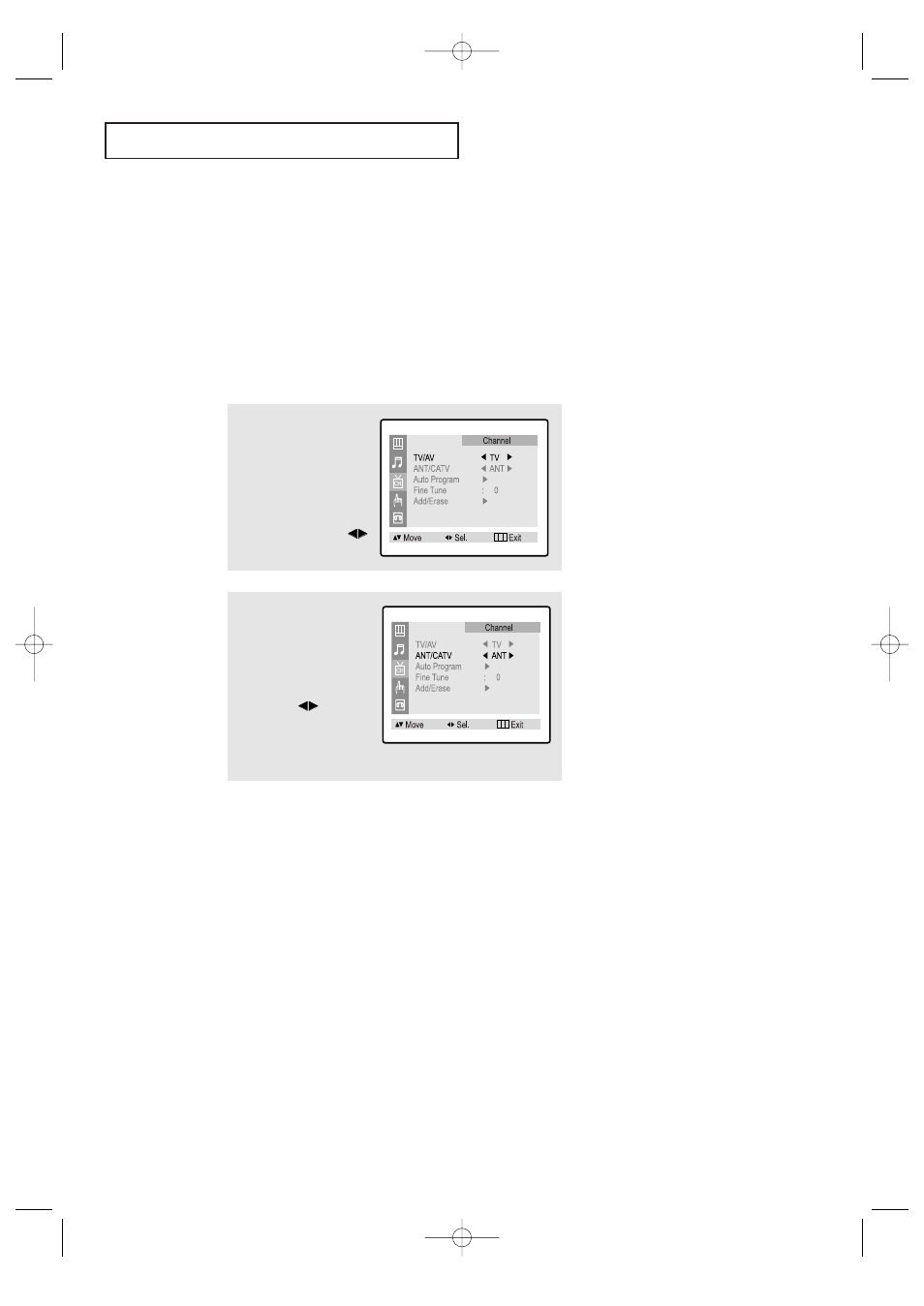 T v o | Samsung CFTD2085 User Manual | Page 20 / 98