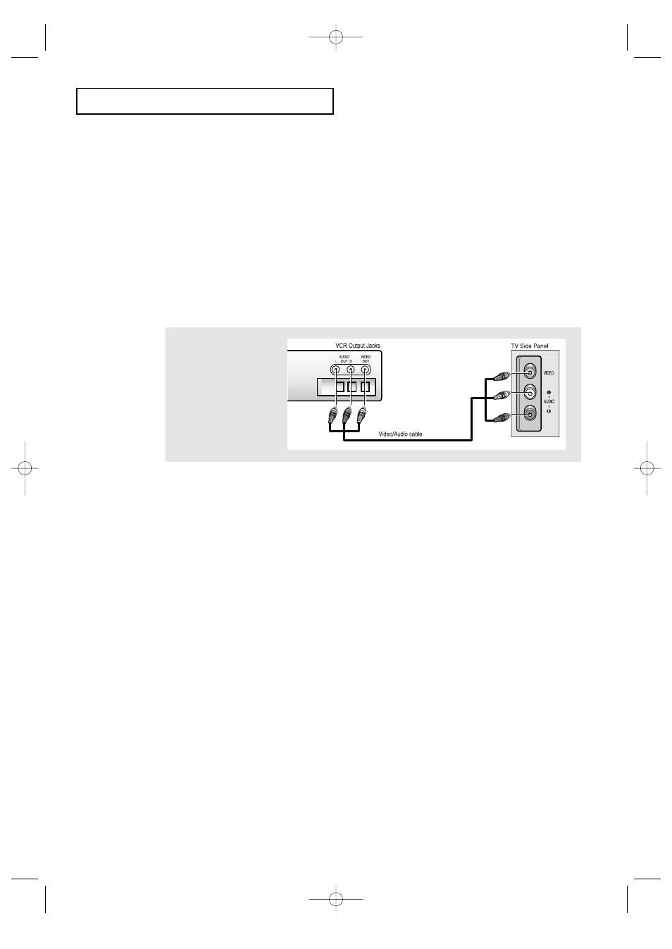 Video dubbing, V c r o | Samsung CFTD2085 User Manual | Page 90 / 98