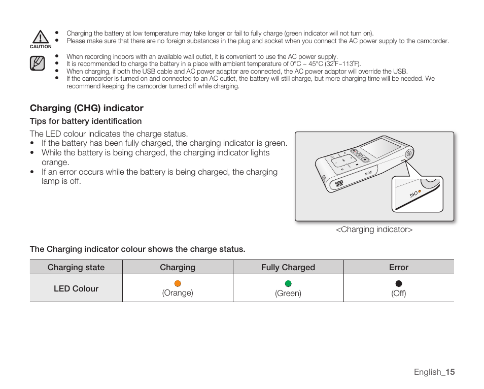 Samsung HMX-U10EP/U100EP User Manual | Page 23 / 98