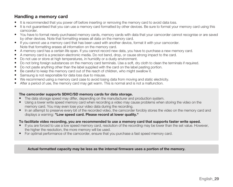 Samsung HMX-U10EP/U100EP User Manual | Page 37 / 98