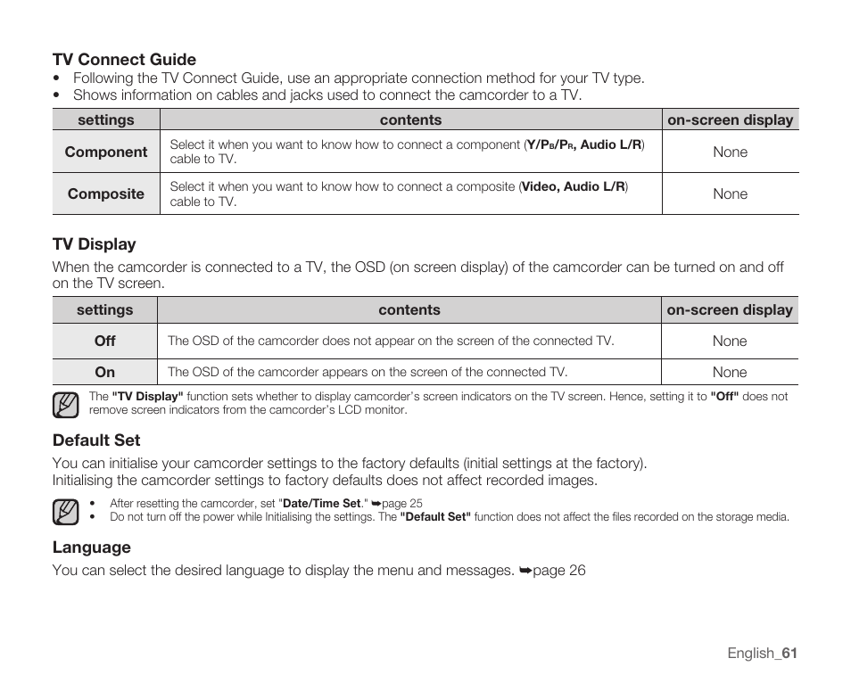 Samsung HMX-U10EP/U100EP User Manual | Page 69 / 98