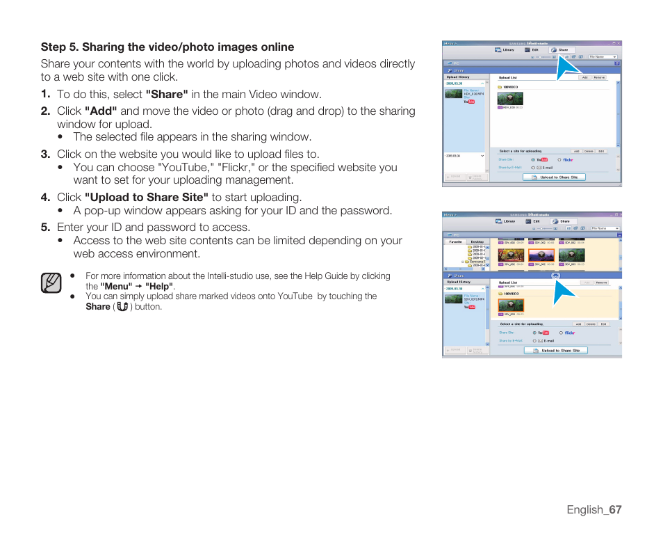 Samsung HMX-U10EP/U100EP User Manual | Page 75 / 98