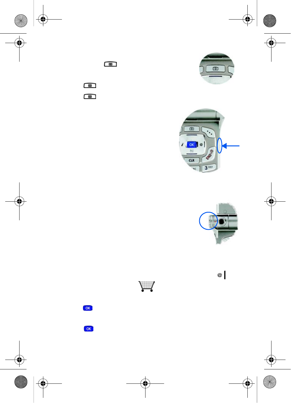 Camera key, Camera shutter key, Camera wheel | Metro | Samsung SCH-a610 User Manual | Page 19 / 178