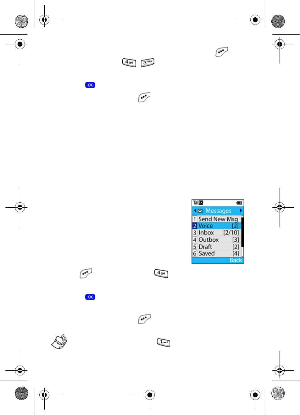 Message folders | Samsung SCH-a610 User Manual | Page 77 / 178