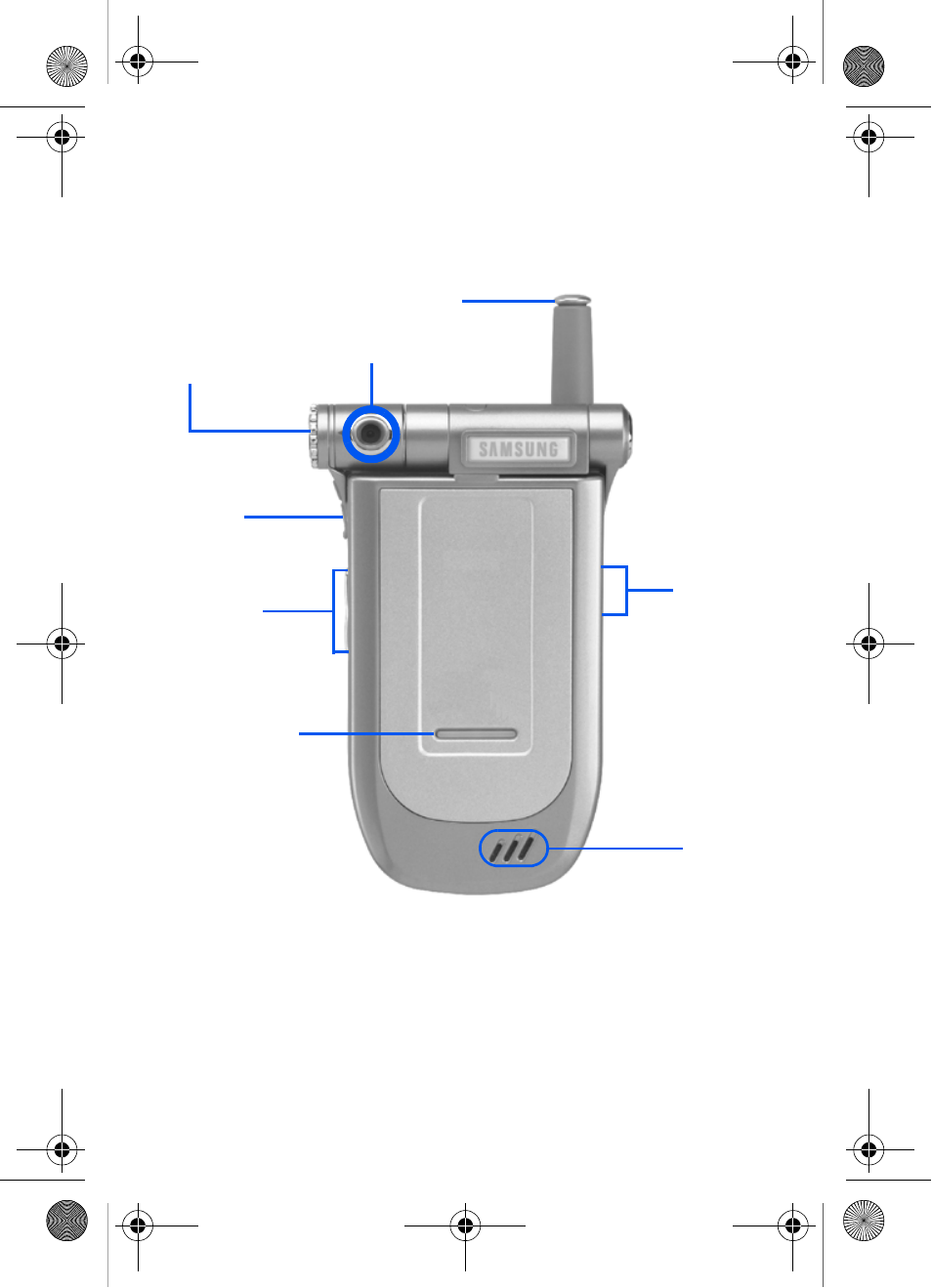 Sch-a610 closed view | Samsung SCH-a610 User Manual | Page 9 / 178