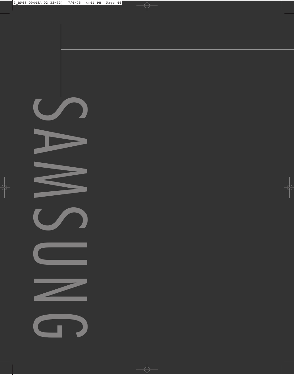 Samsung | Samsung HL-R5687W User Manual | Page 46 / 104