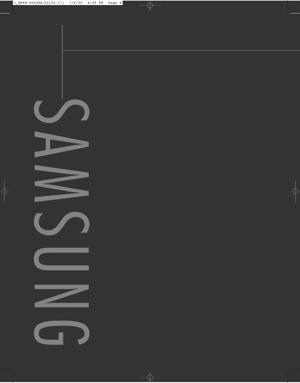 Samsung | Samsung HL-R5687W User Manual | Page 8 / 104