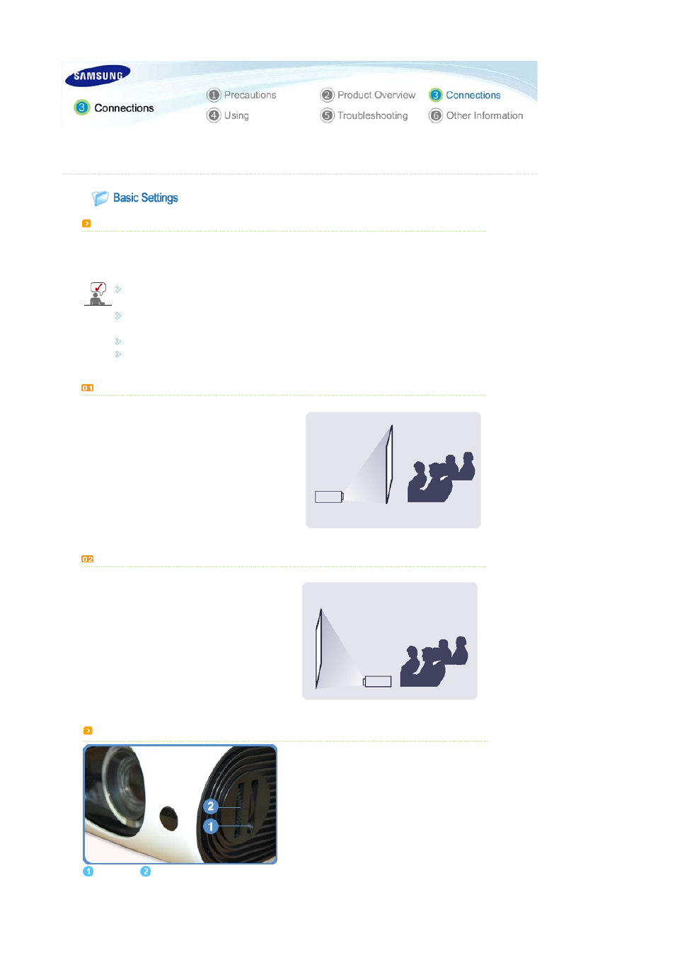 Samsung SP-L220 User Manual | Page 16 / 38