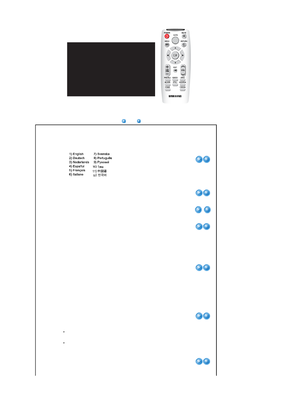 Samsung SP-L220 User Manual | Page 29 / 38