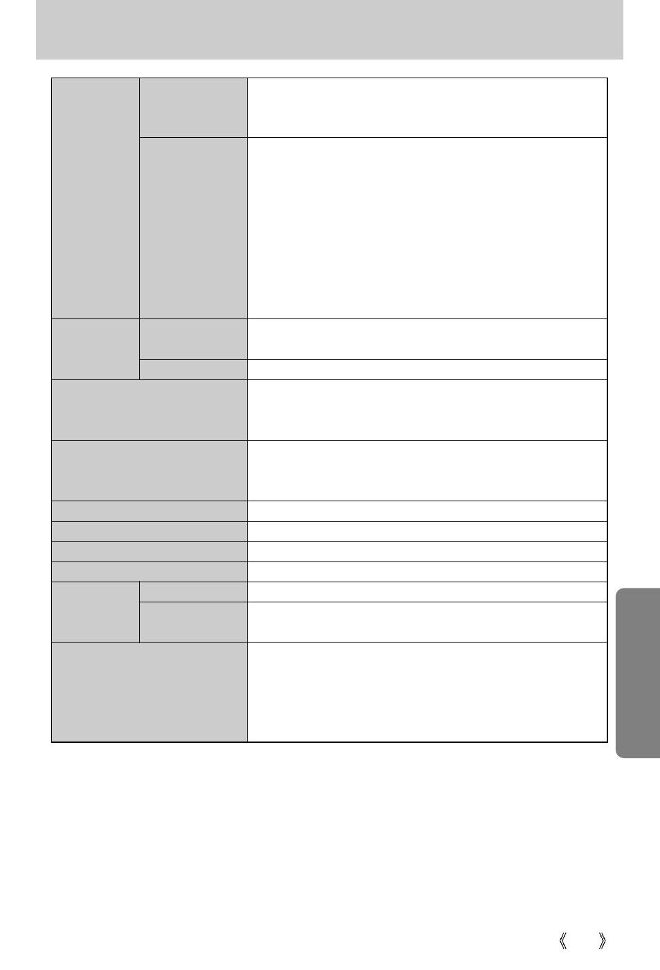 Specifications | Samsung Digimax U-CA5 User Manual | Page 103 / 136