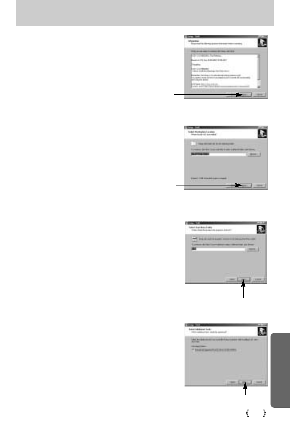 Setting up the application software | Samsung Digimax U-CA5 User Manual | Page 109 / 136