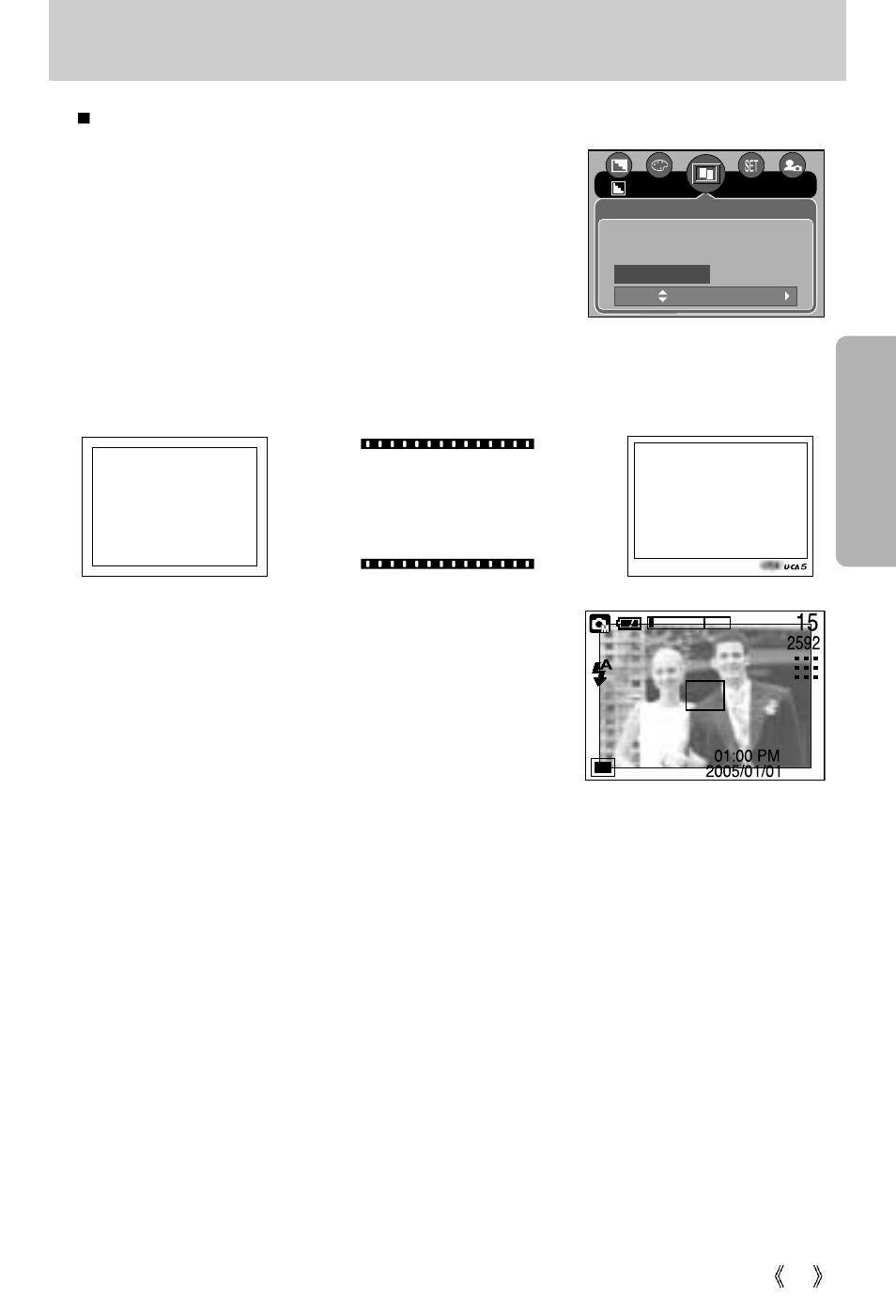 Special effect : photo frame | Samsung Digimax U-CA5 User Manual | Page 53 / 136