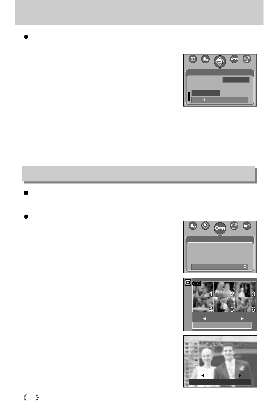 Starting the slide show, Protecting images | Samsung Digimax U-CA5 User Manual | Page 72 / 136