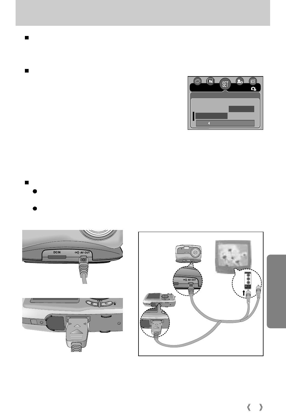 Selecting video out type | Samsung Digimax U-CA5 User Manual | Page 91 / 136