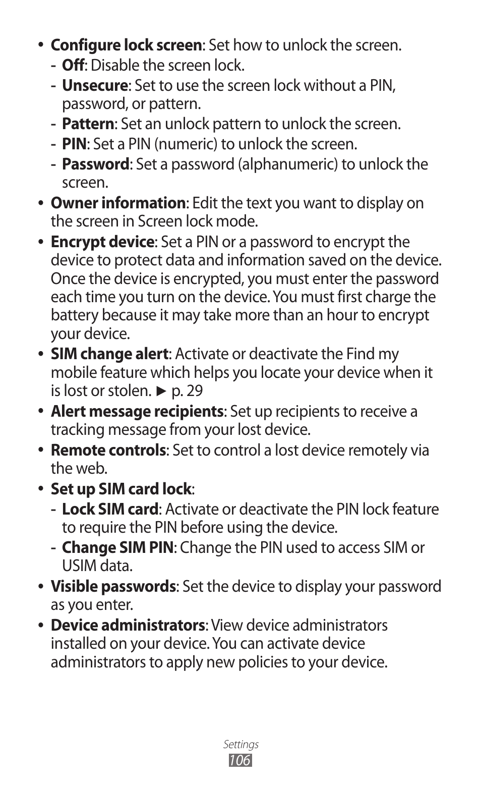 Samsung GT-P7300 User Manual | Page 106 / 133