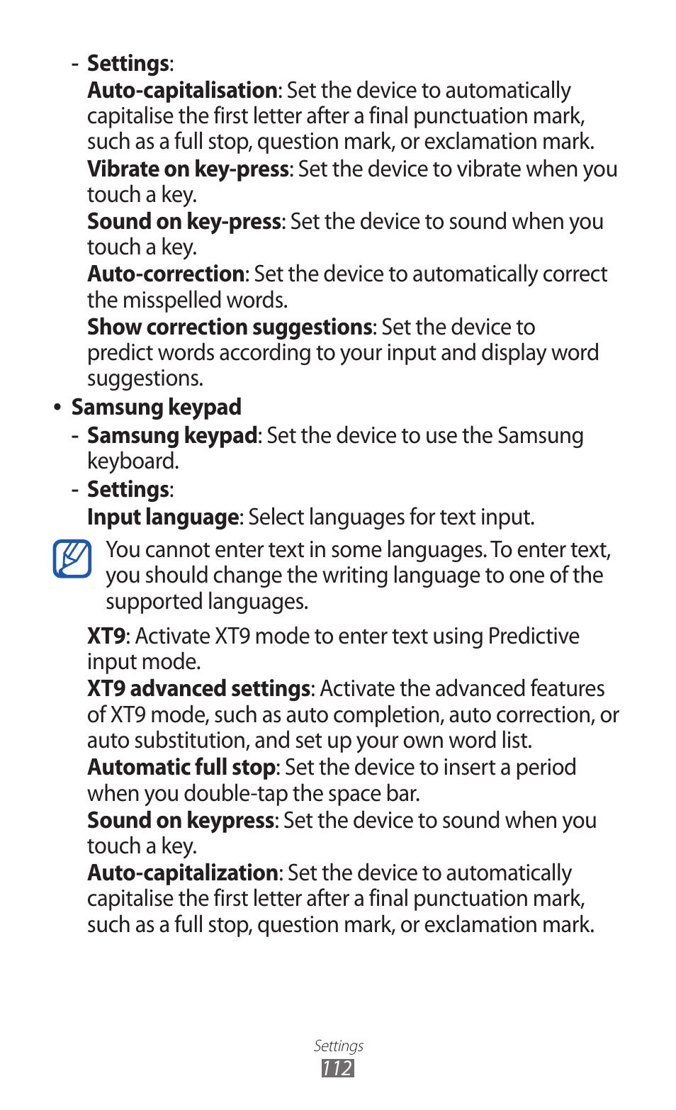 Samsung GT-P7300 User Manual | Page 112 / 133