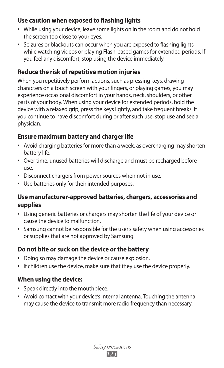Samsung GT-P7300 User Manual | Page 123 / 133