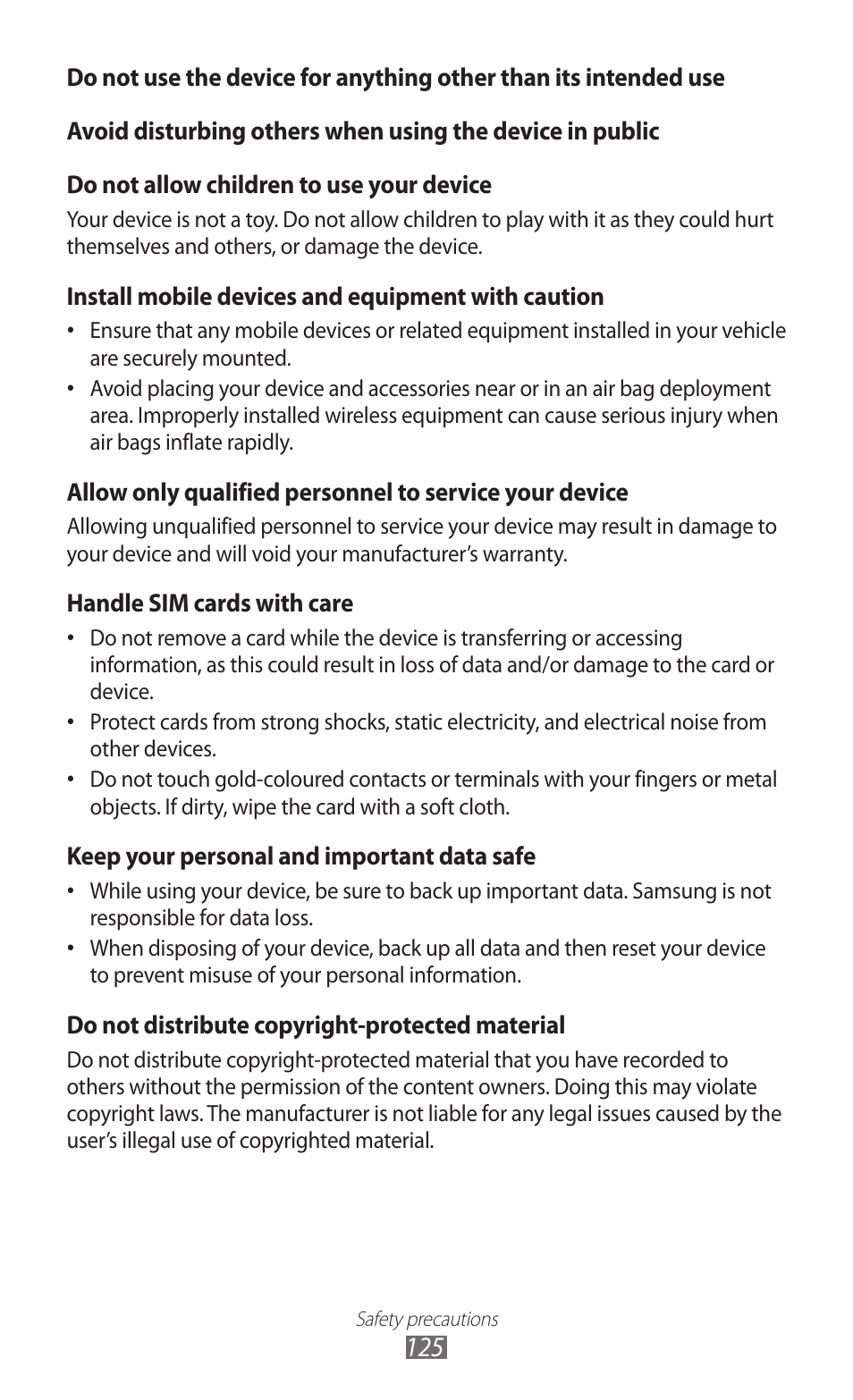 Samsung GT-P7300 User Manual | Page 125 / 133