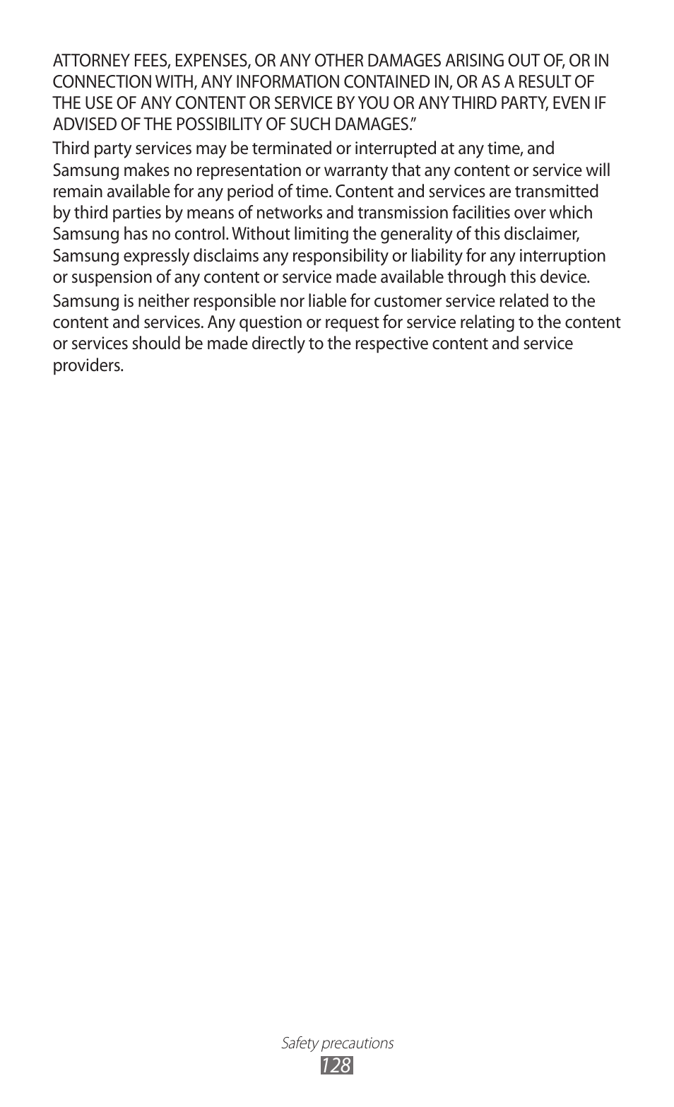 Samsung GT-P7300 User Manual | Page 128 / 133