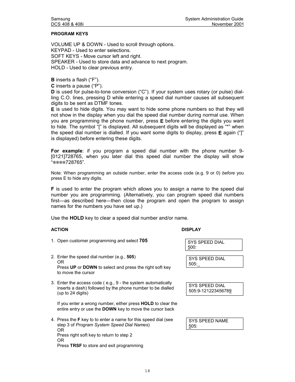 Samsung DCS-408i User Manual | Page 25 / 41